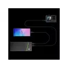 Kabel USB zielony Cell KABGC22 USB 2.0 1,2 m USB A USB C czarny