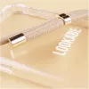 Etui naszyjne Lookabe loo007 gold nude na iPhone 7/8 Plus — noszone etui na telefon z paskiem