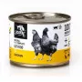 Karma mokra dla kota 3coty 01 Chicken 180 g — pełnoporcjowa dieta dla dorosłych kotów w puszce, białko 19%, tłuszcz 9%
