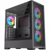 Obudowa komputerowa Silentware Core 100 A-RGB Czarny — model CORE100Czarny, oświetlenie A-RGB, format mid-tower