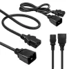 Kabel zasilający Qoltec 53991 czarny 1,2 m złącze C20 C13