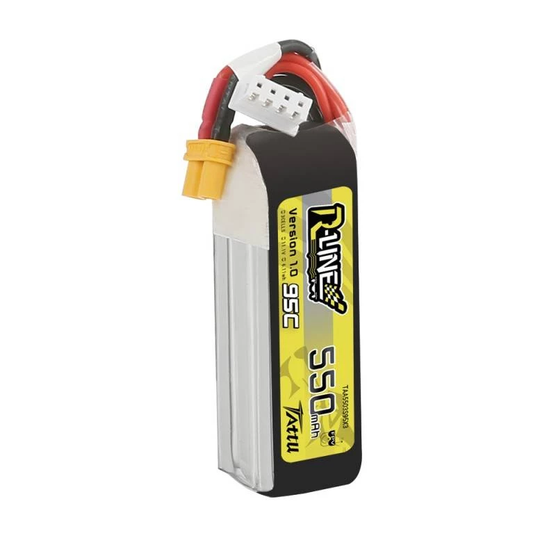 Bateria Tattu R-Line 550mAh 11.1V 95C 3S1P XT30