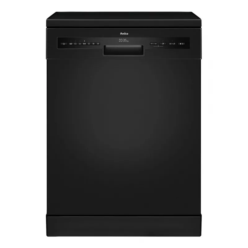 Wolnostojąca zmywarka AMICA MV 637 DCB — 14 kompletów, pełnowymiarowa 60 cm, silnik inwerterowy, 7 programów, 44 dB