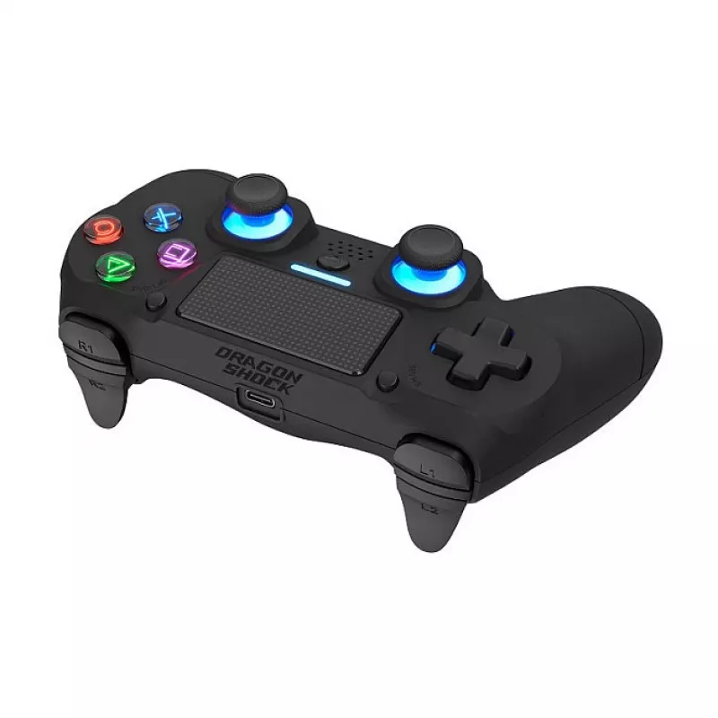 Kontroler Dragonshock Mizar+ Wireless czarny PS4/PC