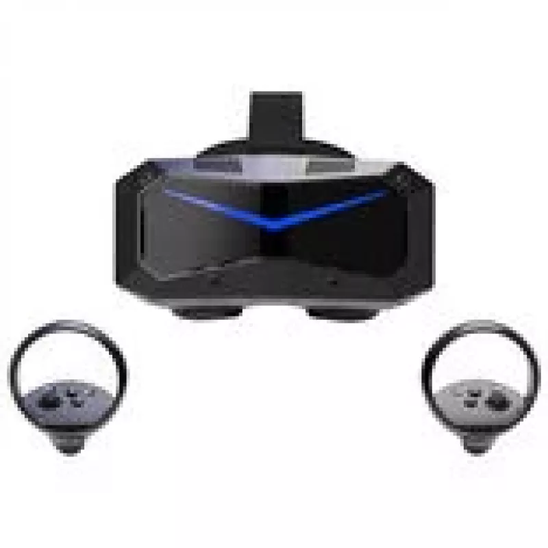 Pimax Crystal Super VR-Headset, 57 PPD + DMAS-Headphones Bundle - czarny