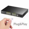Przełącznik sieciowy Cudy FS1018PS1, 18 portów Fast Ethernet PoE