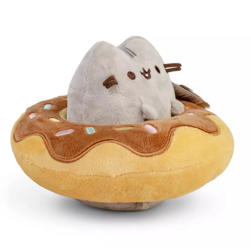 Maskotka Pusheen w czekoladowym donucie
