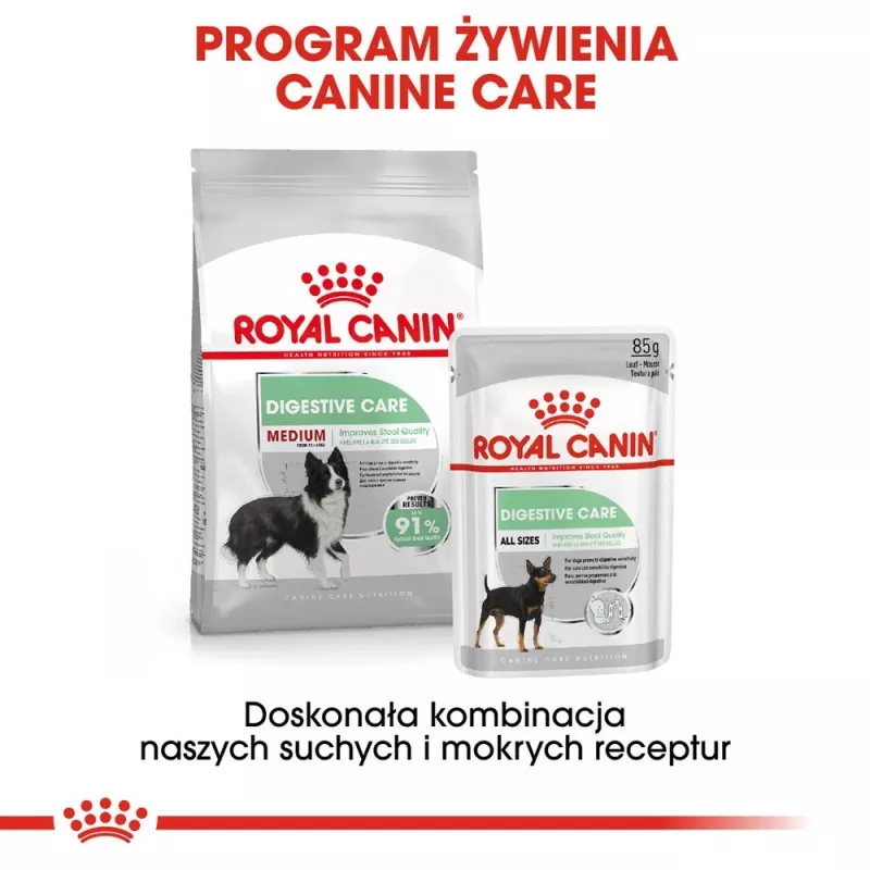 ROYAL CANIN CCN Medium Digestive Care - sucha karma dla psów - 3 kg