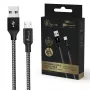 Kabel do ładowania Extralink Smart Life 15W USB-A na microUSB 100 cm PVC 5V 2.4A czarny