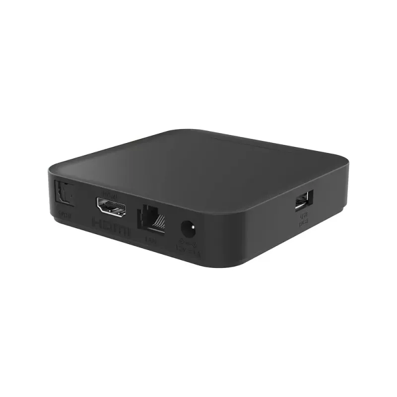 Strong LEAP-S3 Smart TV Box Czarny 4K Ultra HD 16 GB Wi-Fi Ethernet LAN