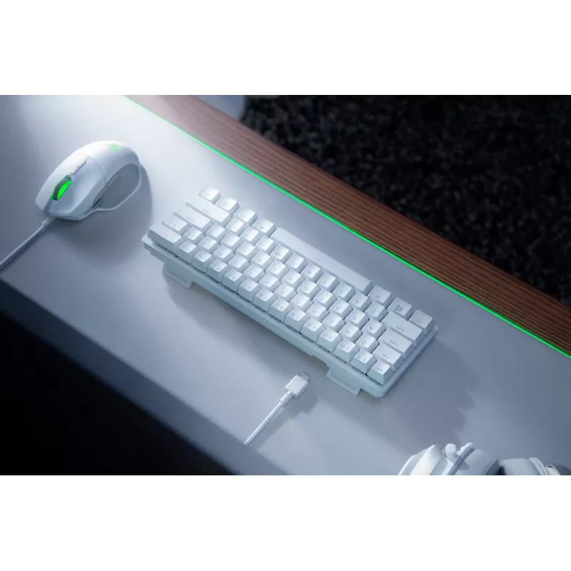 Klawiatura RAZER Huntsman Mini - Mercury Ed. Purple Switch - układ US