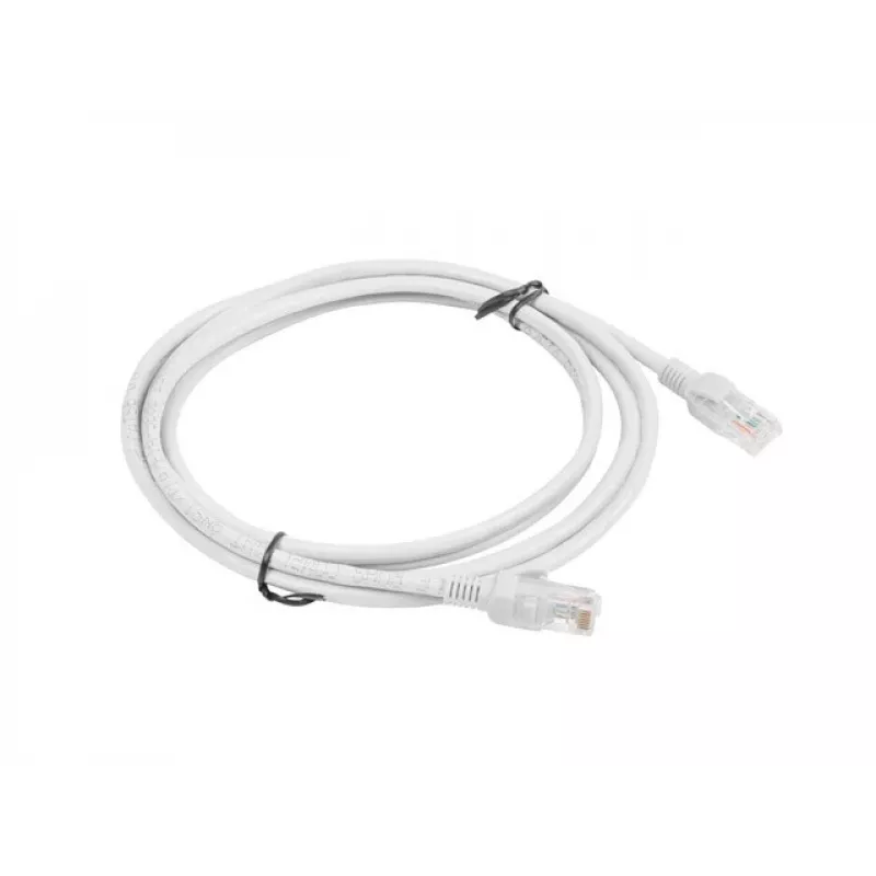 Kabel sieciowy Lanberg PCU5-10CC-0200-S 2 m Cat5e U/UTP (UTP) Szary (PCU5-10CC-0200-S)