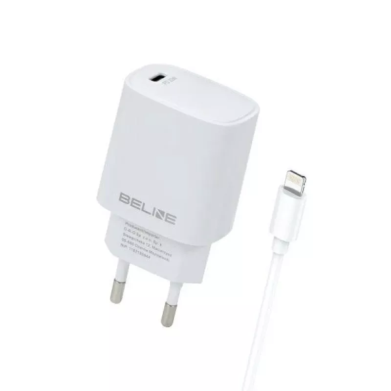 Ładowarka Beline Beli02163 20W USB-C z kablem Lightning