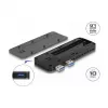 Obudowa SSD DeLOCK USB 3.2 Gen 2 dla PlayStation5 M.2 NVMe beznarzędziowa