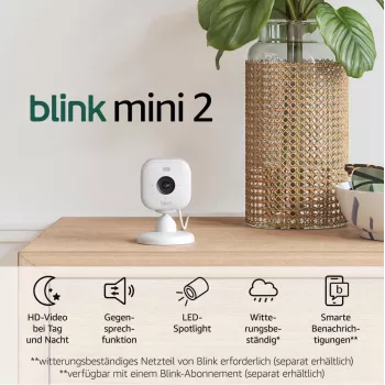 Kamera bezpieczeństwa IP Amazon Blink Mini 2 1080p