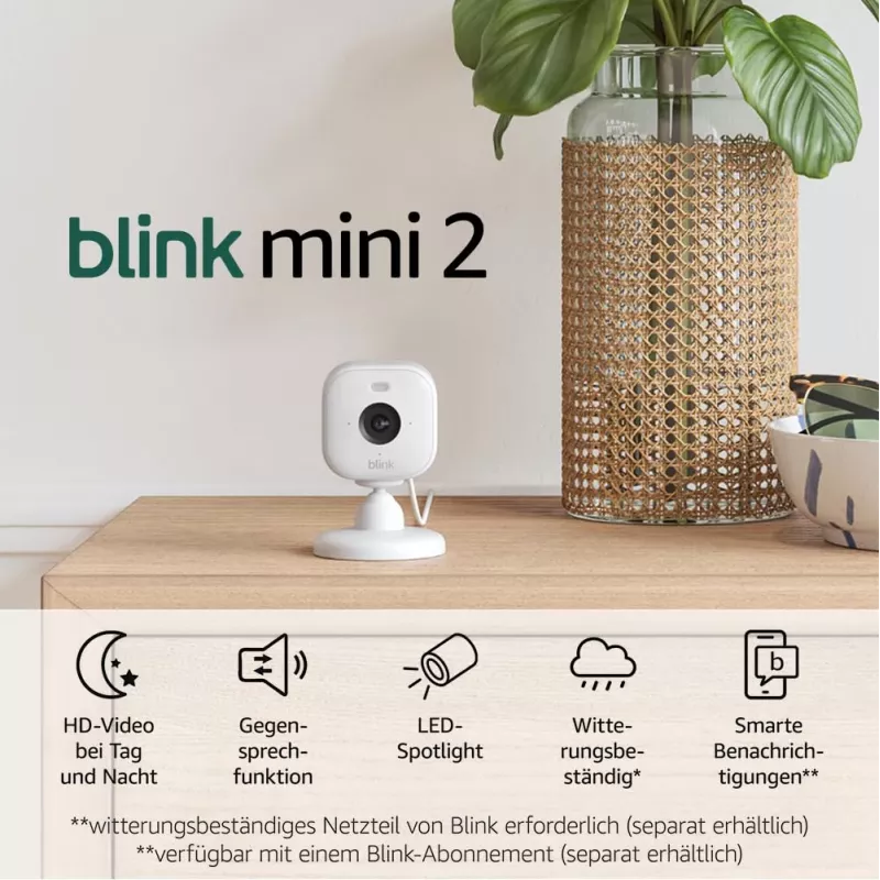 Kamera bezpieczeństwa IP Amazon Blink Mini 2 1080p