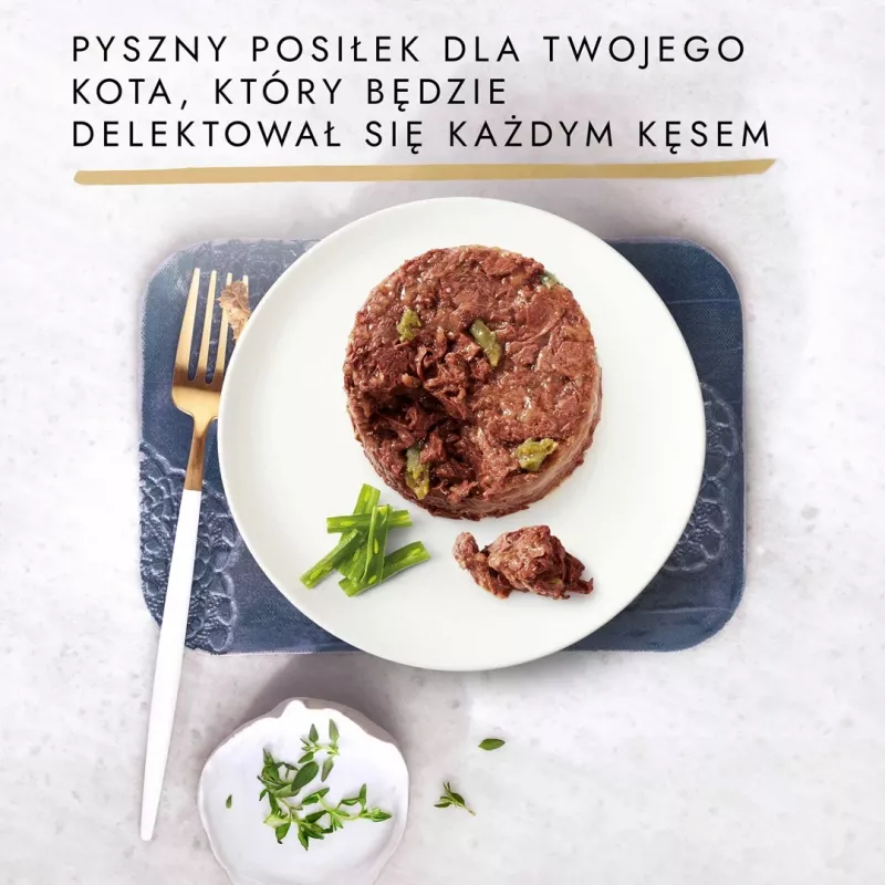 GOURMET GOLD - Pasztet z jagnięciną i fasolką szparagową 85g