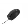 Przewodowa mysz biurowa NATEC Ruff Plus USB Type-A, praworęczna, 1200 DPI, 3 przyciski, czarna