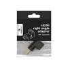 Zmieniacz płci HDMI GEMBIRD A-HDMI90-FML, HDMI na HDMI, adapter kątowy 90°, czarny