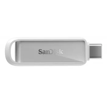 SanDisk Phone Drive, 128 GB, USB Type-C, 3.2 Gen 1 (3.1 Gen 1), 150 MB/s, bez kapturka, Biały