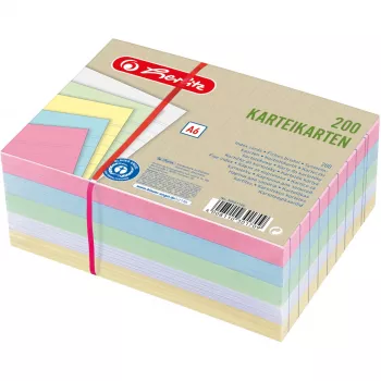 Kartka indeksowa Herlitz 50041145 Wielokolorowa