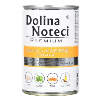 Dolina Noteci Premium Bogate w kaczkę i dynię 400 g