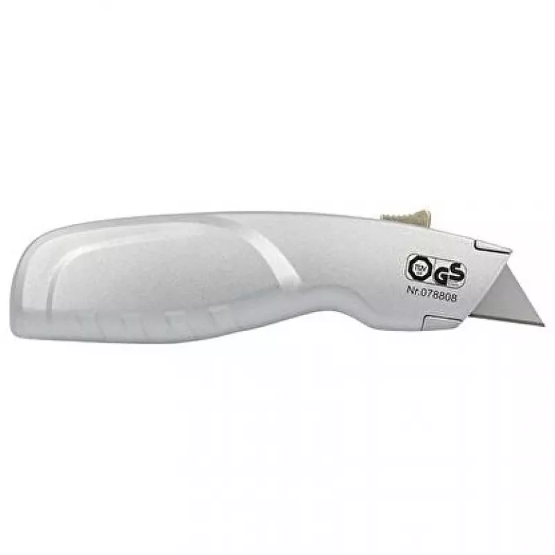 Nóż do cięcia WEDO 78 808 z nieruchomym ostrzem, korpus aluminiowy, szerokość ostrza 44 mm
