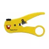 Stripper do kabli DELOCK 86478 — zakres ściągania izolacji 3,5–9 mm, długość 111 mm, żółty