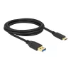 Kabel DeLOCK SuperSpeed USB (USB 3.2 Gen 2) Typ-A na Typ-C 2 m