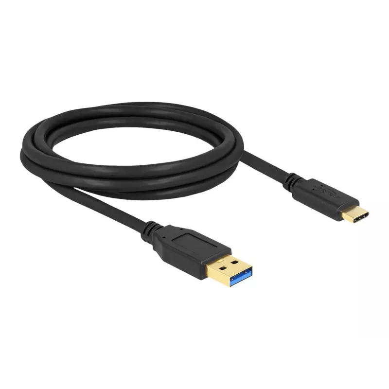 Kabel DeLOCK SuperSpeed USB (USB 3.2 Gen 2) Typ-A na Typ-C 2 m