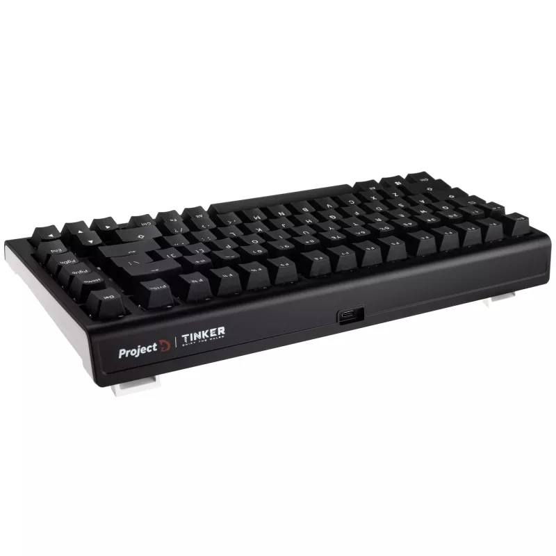 Klawiatura gamingowa Ducky Tinker 75 USB US English Czarny