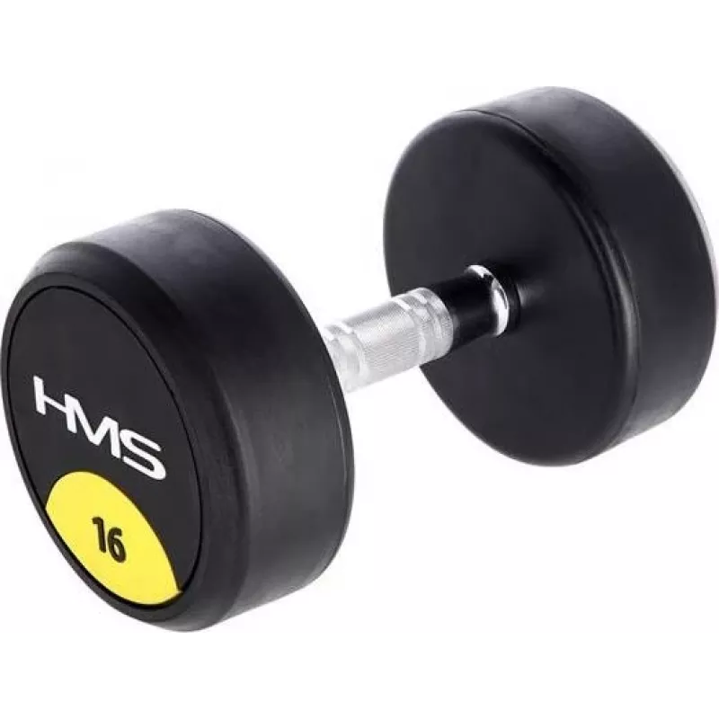 Gumowana hantla 16 kg HMS HG PRO 16