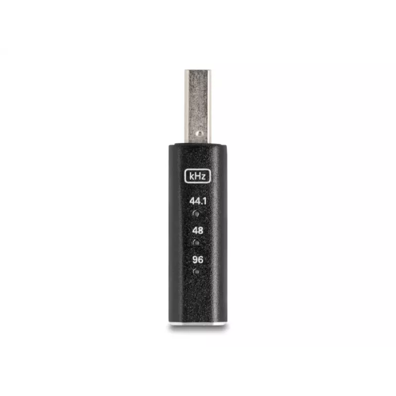 DeLOCK adapter przejściówka kablowa USB 2.0 Typ-A 3,5 mm 4-pin Czarny 68001