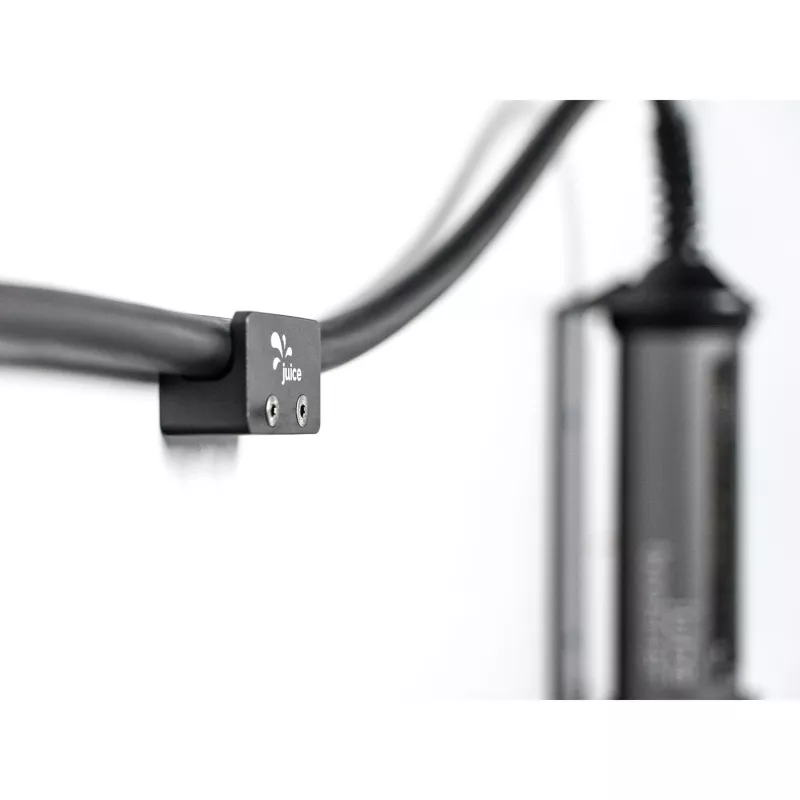 JUICE BOOSTER 2 Uchwyt na kabel, zarządzanie kablami antracytowy, zestaw 2 szt.