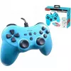 Przewodowy kontroler SUBSONIC SA5488-1 Neon niebieski — dla Nintendo Switch, połączenie przewodowe