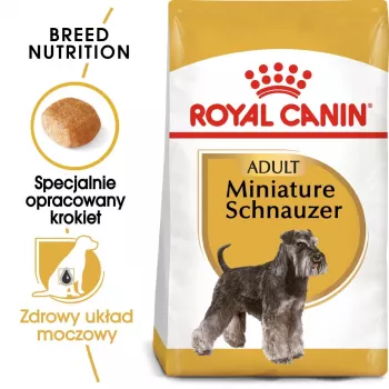 Sucha karma dla psa Royal Canin Miniature Schnauzer Adult, drób, 3 kg, dla małych ras