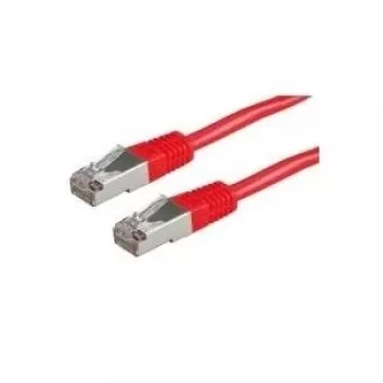 ROLINE S/FTP-kabel krosowy Cat.5e, czerwony, 0,5 m (21.15.0381)