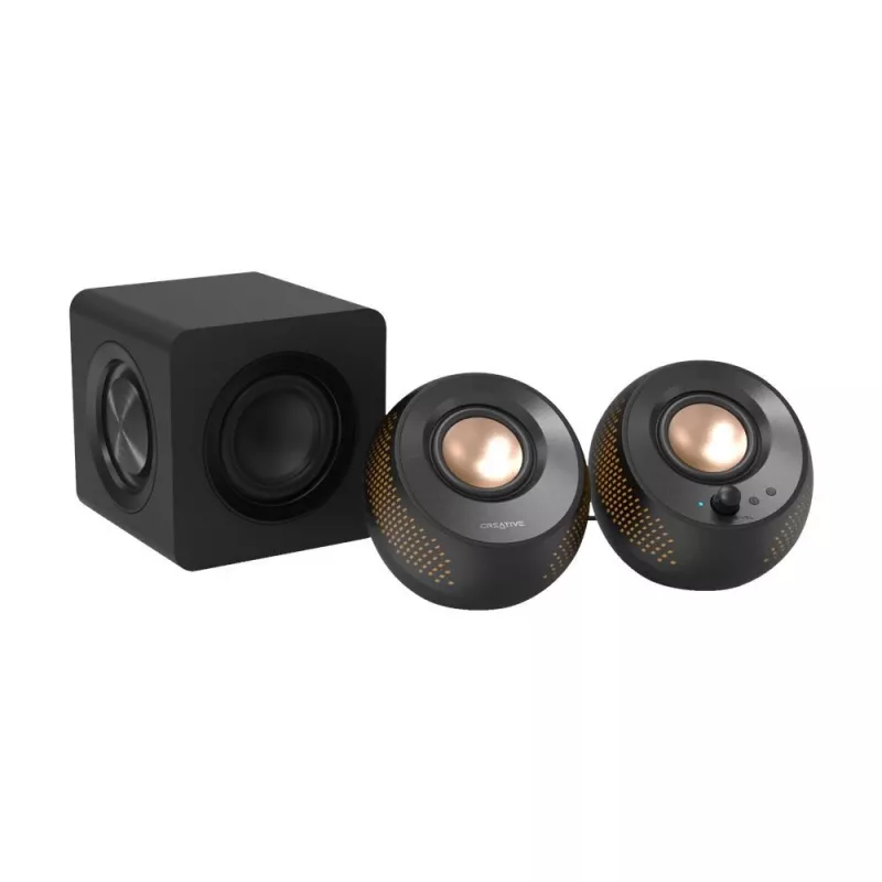 Creative Labs Creative Pebble X Plus zestaw głośników 30 W Uniwersalny Czarny 2.1 kanały Bluetooth