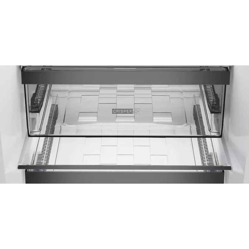 Lodówka WHIRLPOOL WHK 26402 XP4E, wysokość 203,5 cm, klasa energetyczna E, No Frost