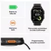 Smartwatch Apple Watch Ultra 3 GPS + Cellular 49mm Natural Titanium Case with Light Blue Alpine Loop (Small)