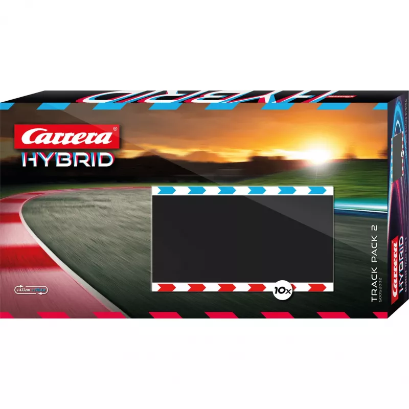 Zestaw rozszerzający toru wyścigowego z pojazdem CARRERA Hybrid Track Pack 2 Extension / Car Set
