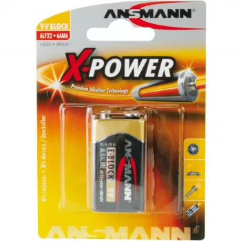 Bateria jednorazowa Ansmann 9V-Block