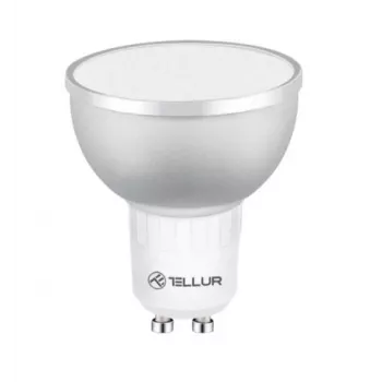Inteligentna żarówka LED Tellur GU10 5W RGB — ściemniana – Gniazdo GU10, 5W, RGB, inteligentne sterowanie