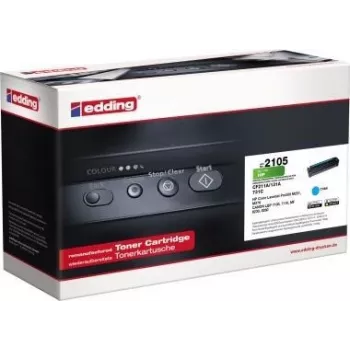 EDDING EDD-2105 niebieskozielony toner zastępujący HP 131A CF211A — zespół tonera