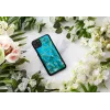 Etui ochronne na smartfona iKins do iPhone 11 Pro Max — Almond Blossom Czarny