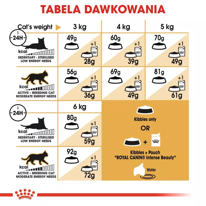 Sucha karma dla kota Royal Canin Sphynx Adult 2 kg — smak wieprzowiny, 33% białka, 23% tłuszczu