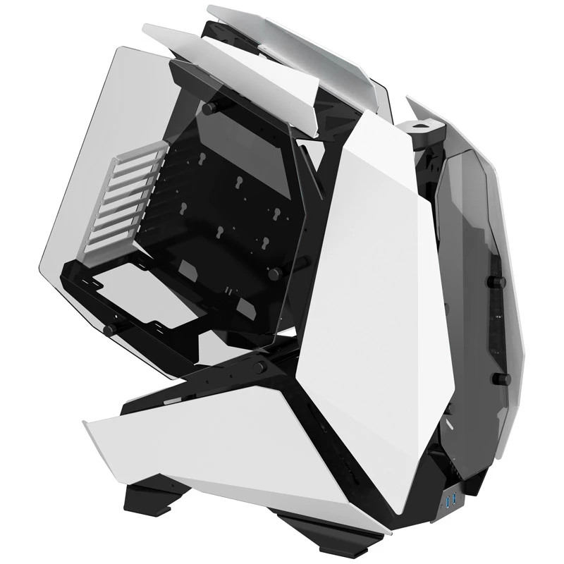 PC Big-Tower Case Jonsbo MOD5 Tempered Glass biały