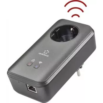 Renkforce PL600D WiFi Powerline WLAN Einzel Adapter 500 MBit/s (RF-3385556)