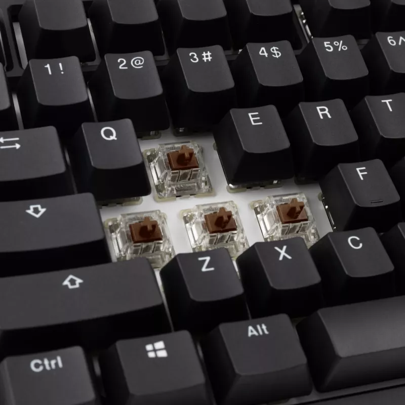 Klawiatura Ducky Tinker 75 Gaming USB US English Czarna