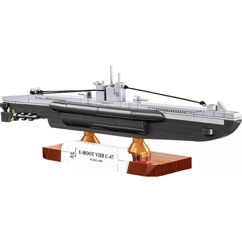 Model łodzi podwodnej Cobi U-47 T.VIIB 1:300 zestaw, marka Cobi, model 4858